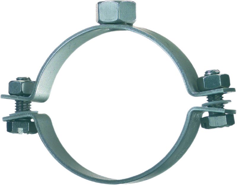 Collier de serrage MP-SRN pour charges légères Attache pour tubes en acier inoxydable standard sans garniture d'insonorisation pour les applications pour charges légères